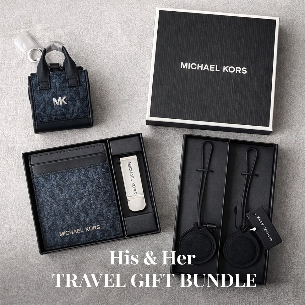 NWT- Michael Kors His &Hers Travel Gify Bundle